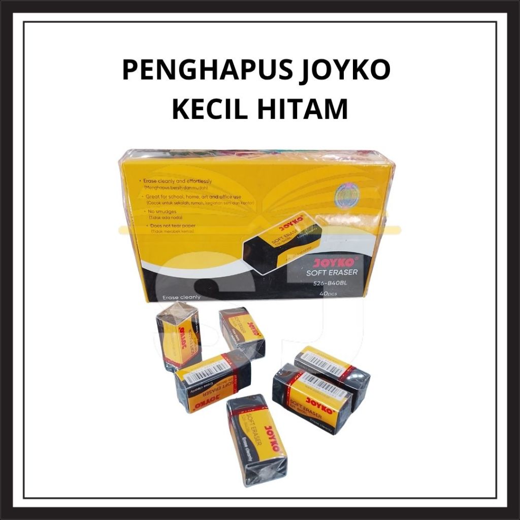 PENGHAPUS JOYKO KECIL | PENGHAPUS PUTIH KECIL JOYKO | PENGHAPUS HITAM KECIL | PENGHAPUS KECIL JOYKO
