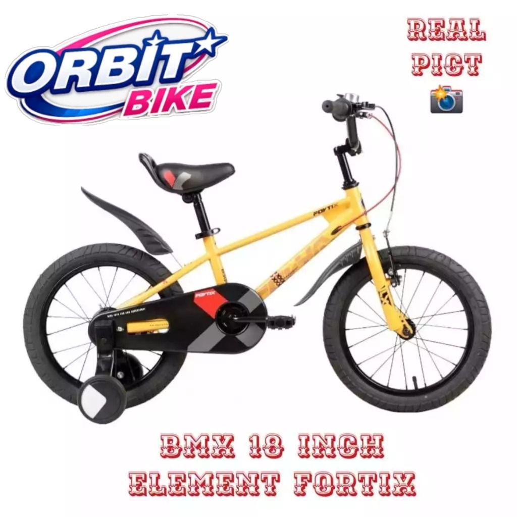 Sepeda BMX Anak Element Fotix Ukuran 18 inch