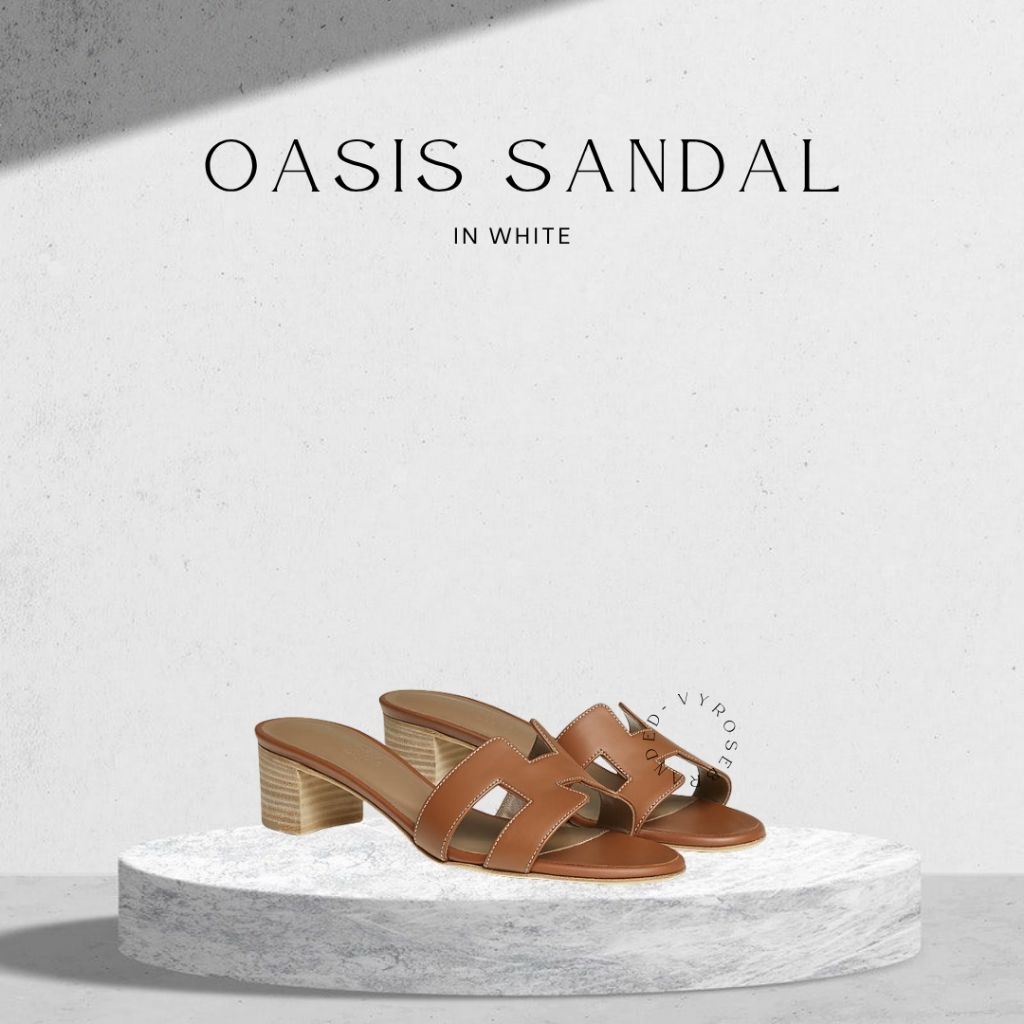 SANDAL WANITA VYROSE OASIS SANDAL IN WHITE