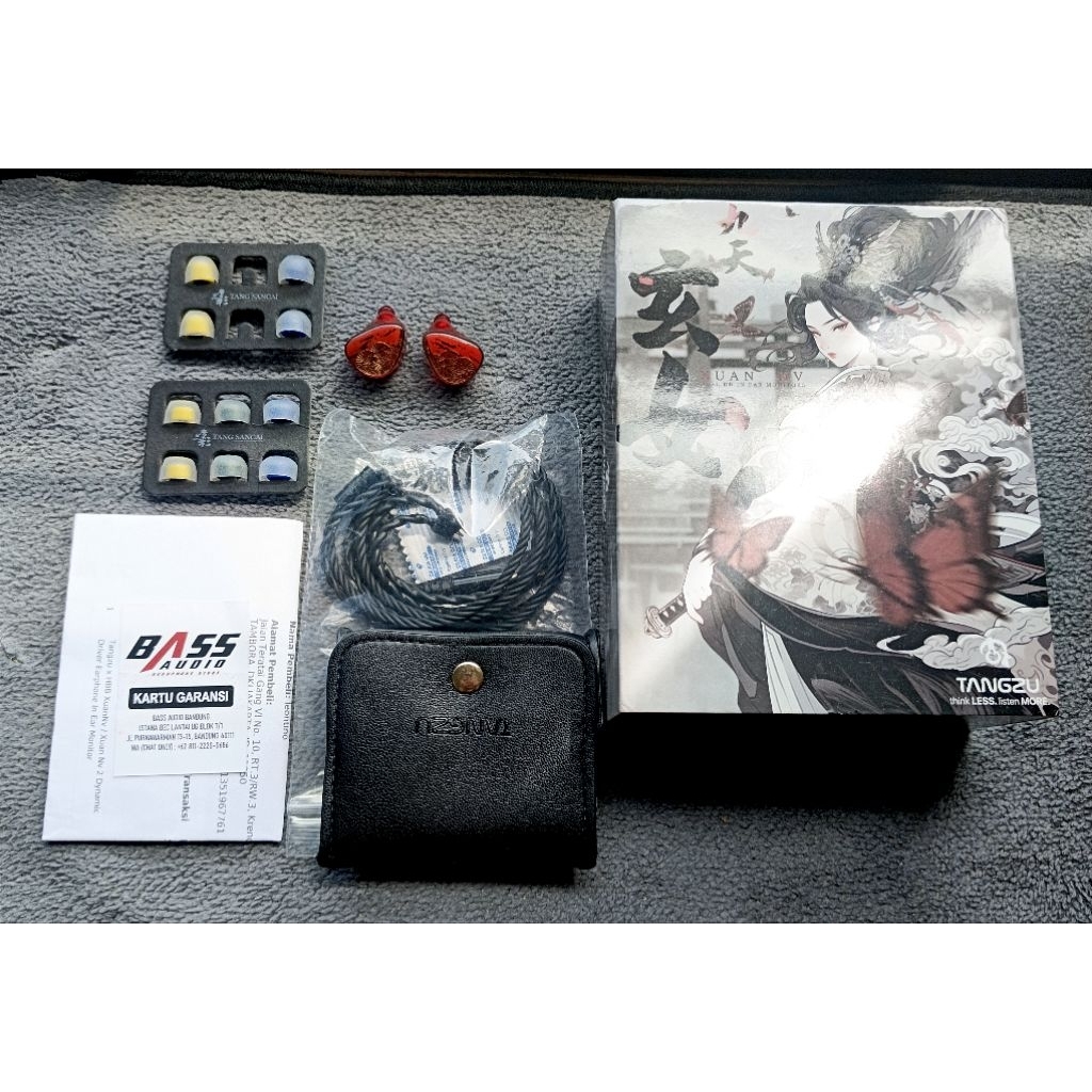iem Tangzu Xuan Nv Dual DD mulus garansi panjang