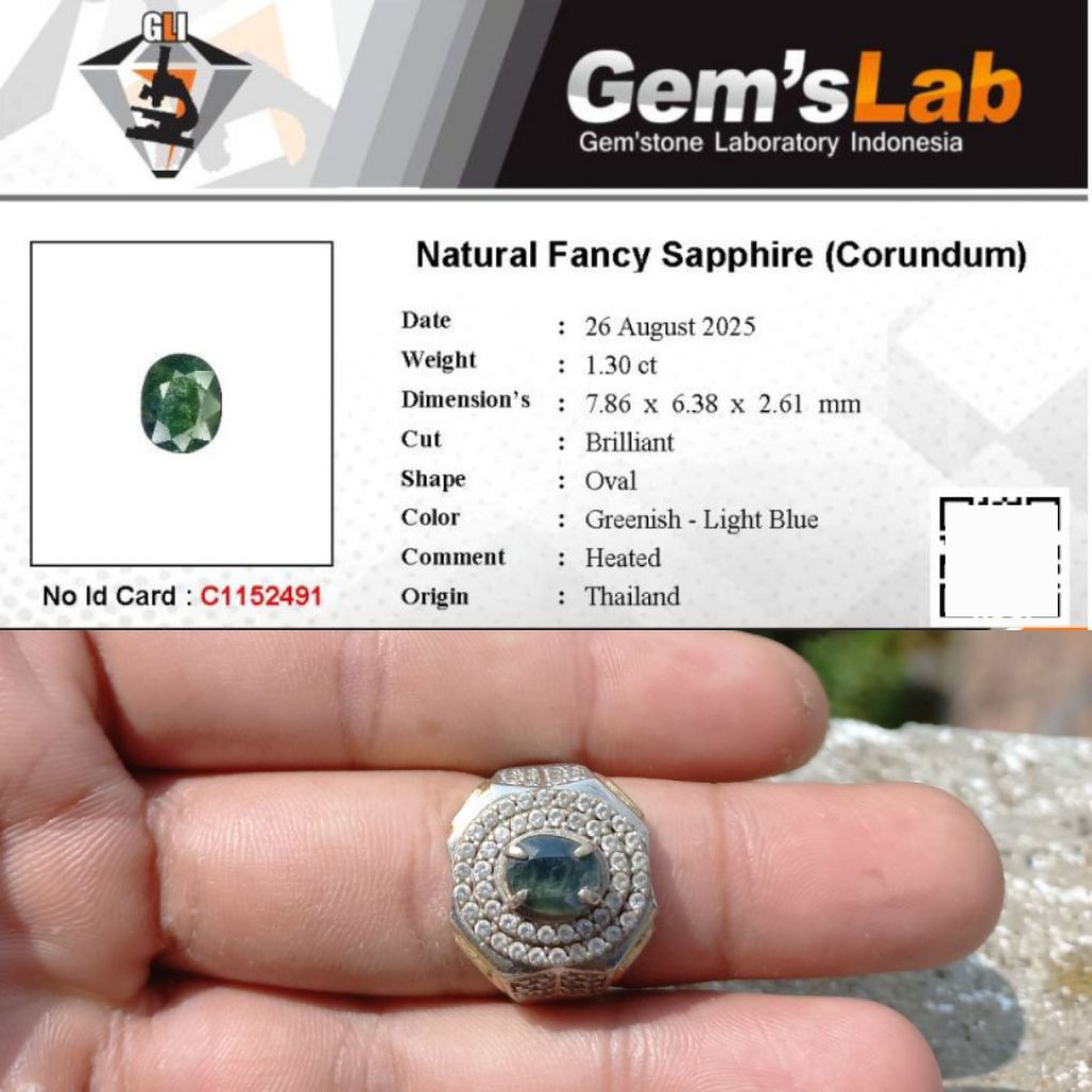Natural Fancy Sapphire