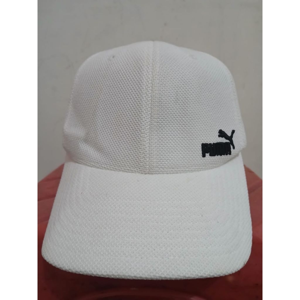 PUMA Topi Training Mesh Cap Putih Original