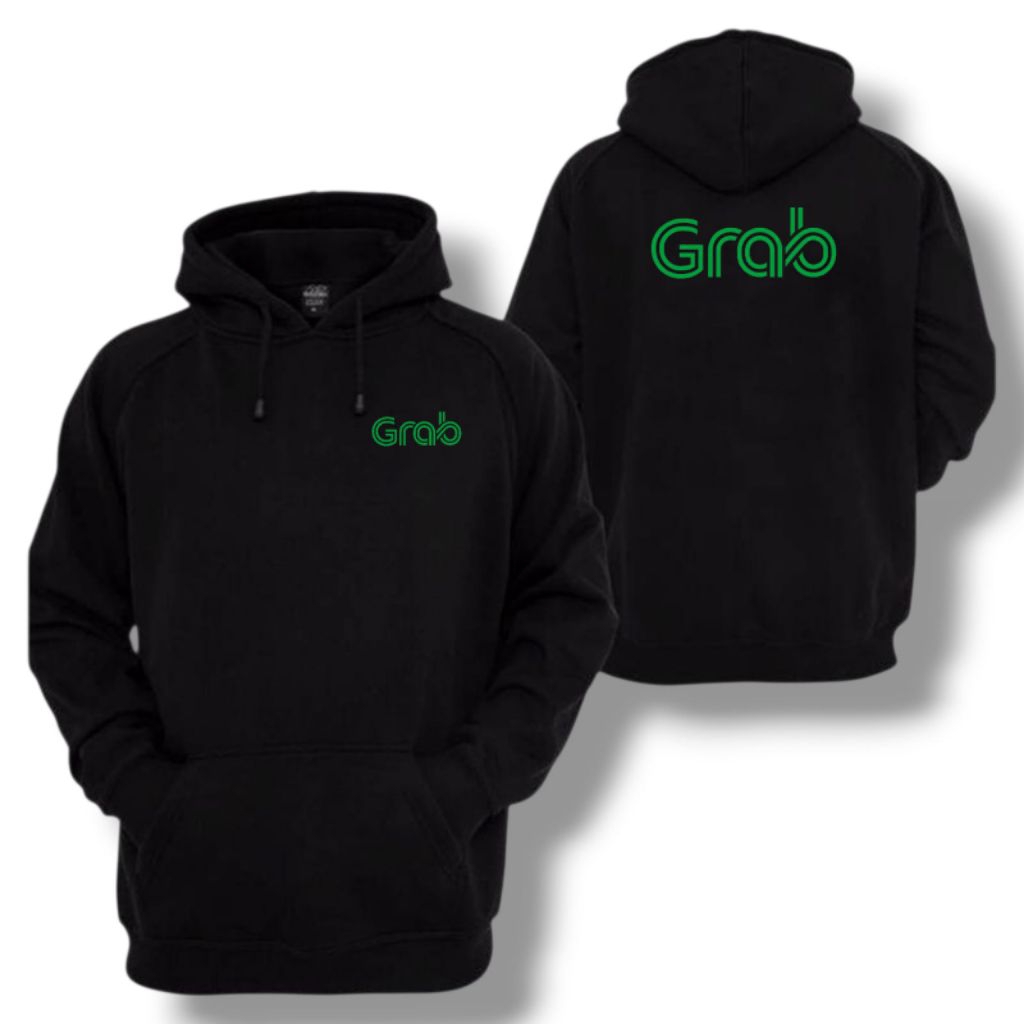 Sweater Hoodie Grab Ojek Online Jaket Hoodie Grab Unisex L-XXL