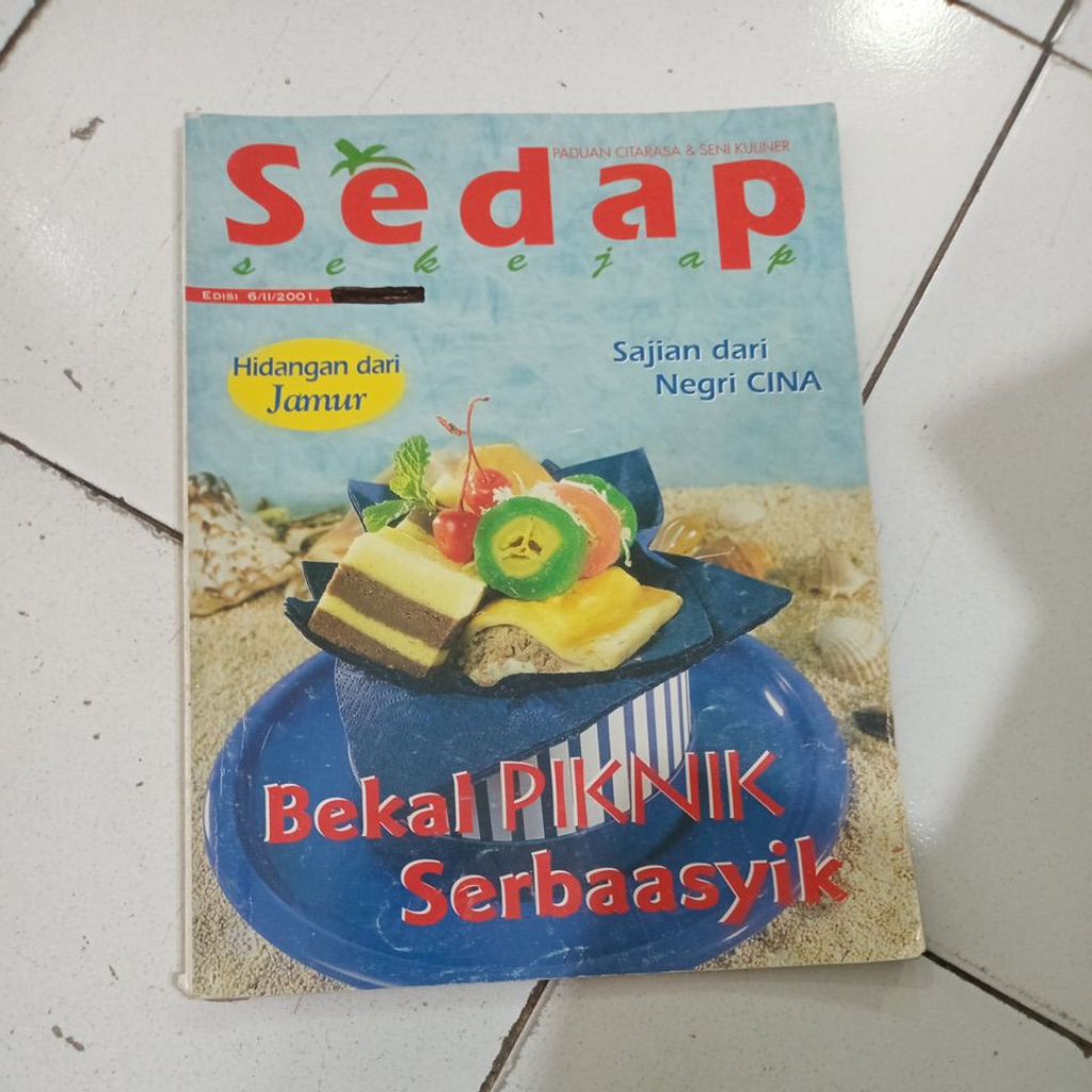 MAJALAH SEDAP SEKEJAP BUKU BEKAS
