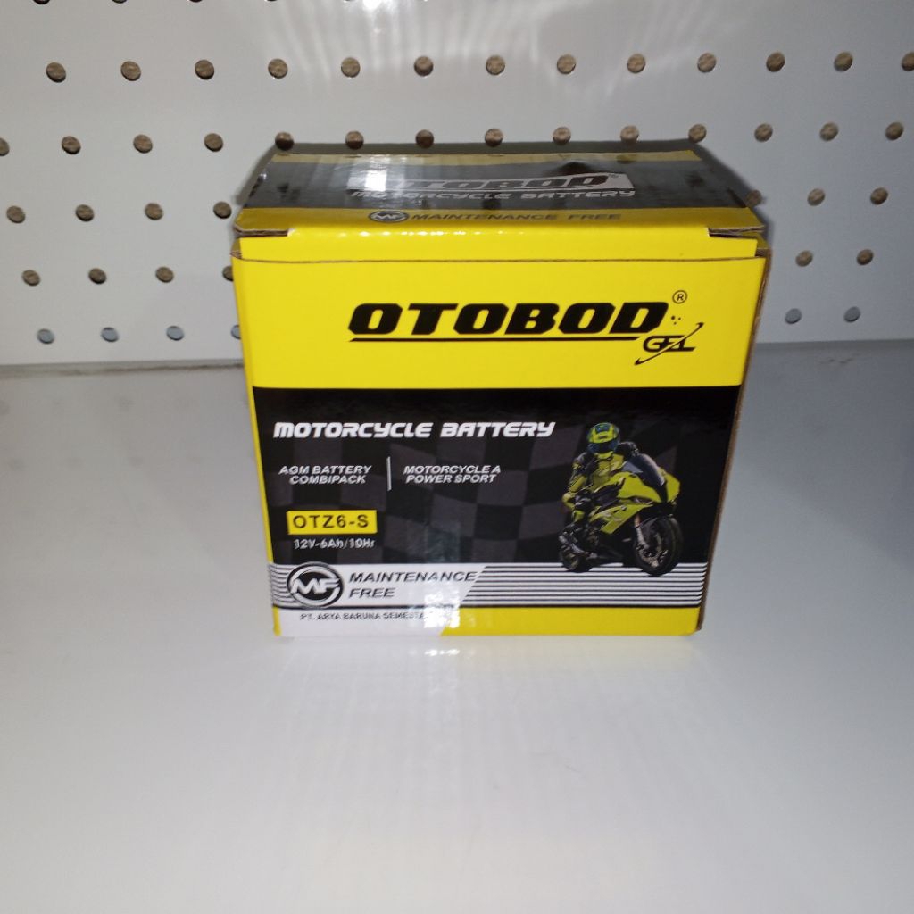 AKI ACCU MOTOR HONDA CB150R, CBR 150, CB 150R, CB150 R GTZ7S / OTZ6-S OTOBOD AKI KERING 6 AMPER