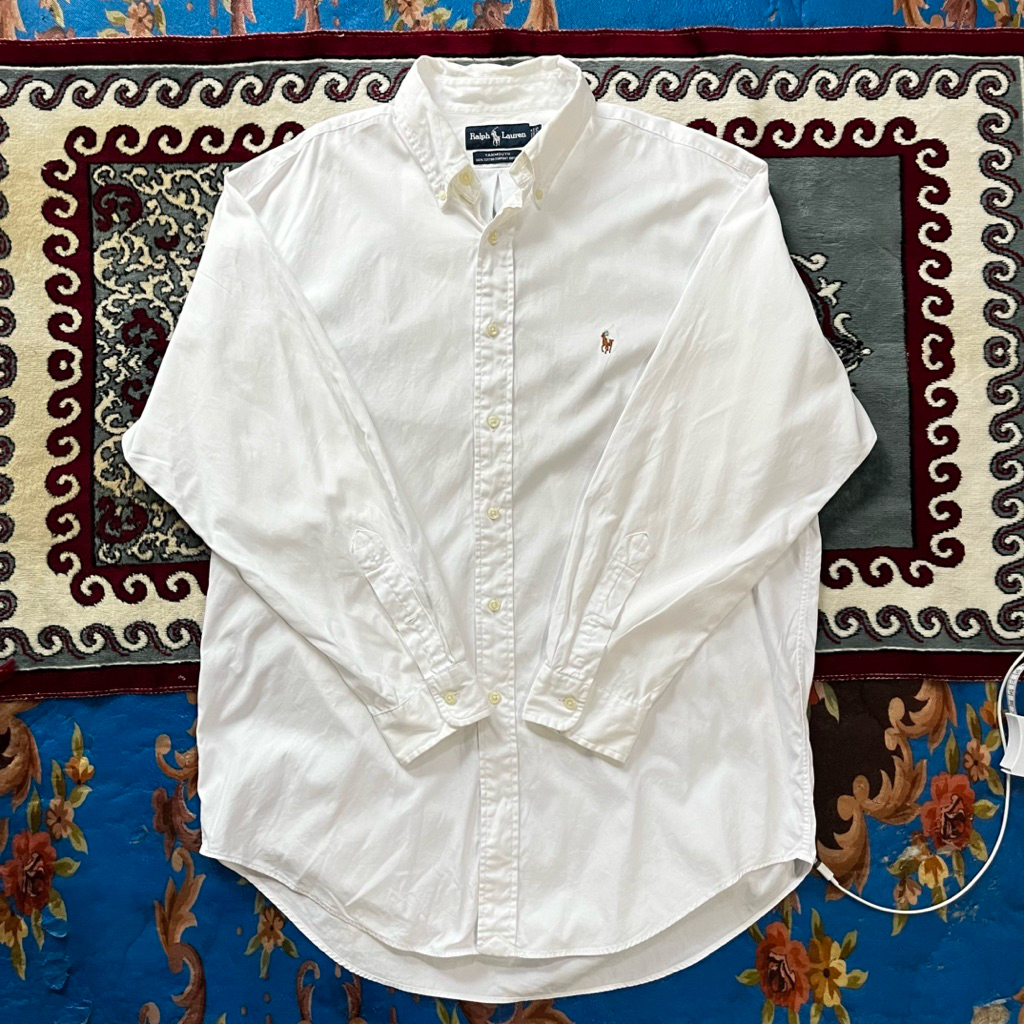 kemeja putih polo Ralph Lauren
