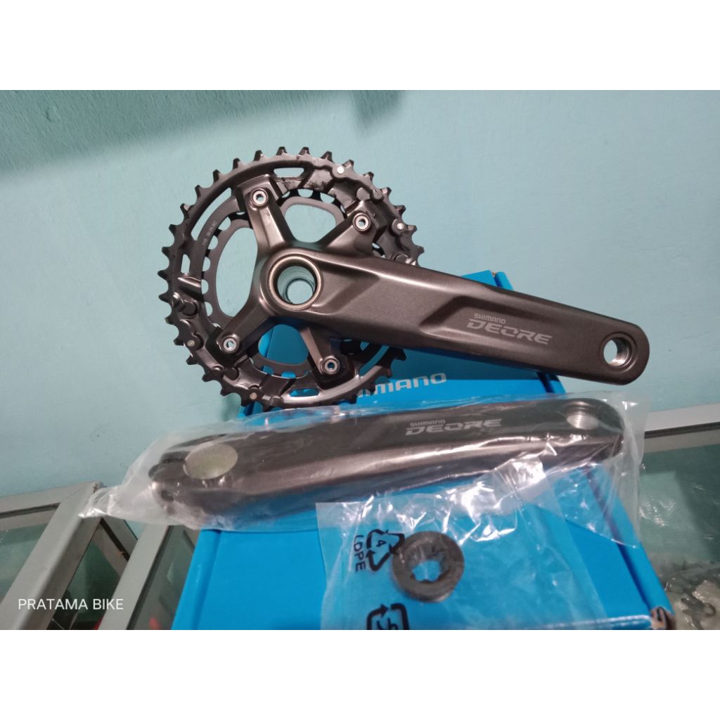 crank shimano deore m5100 ht2 2pseed 36-26T original