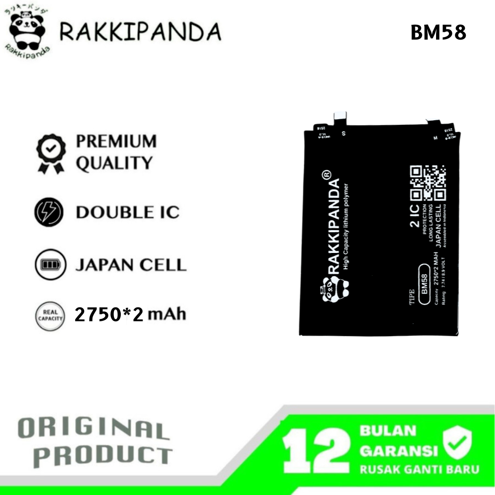 RakkiPanda - BM58 Mi 11T Pro 5G Batre Batrai Baterai