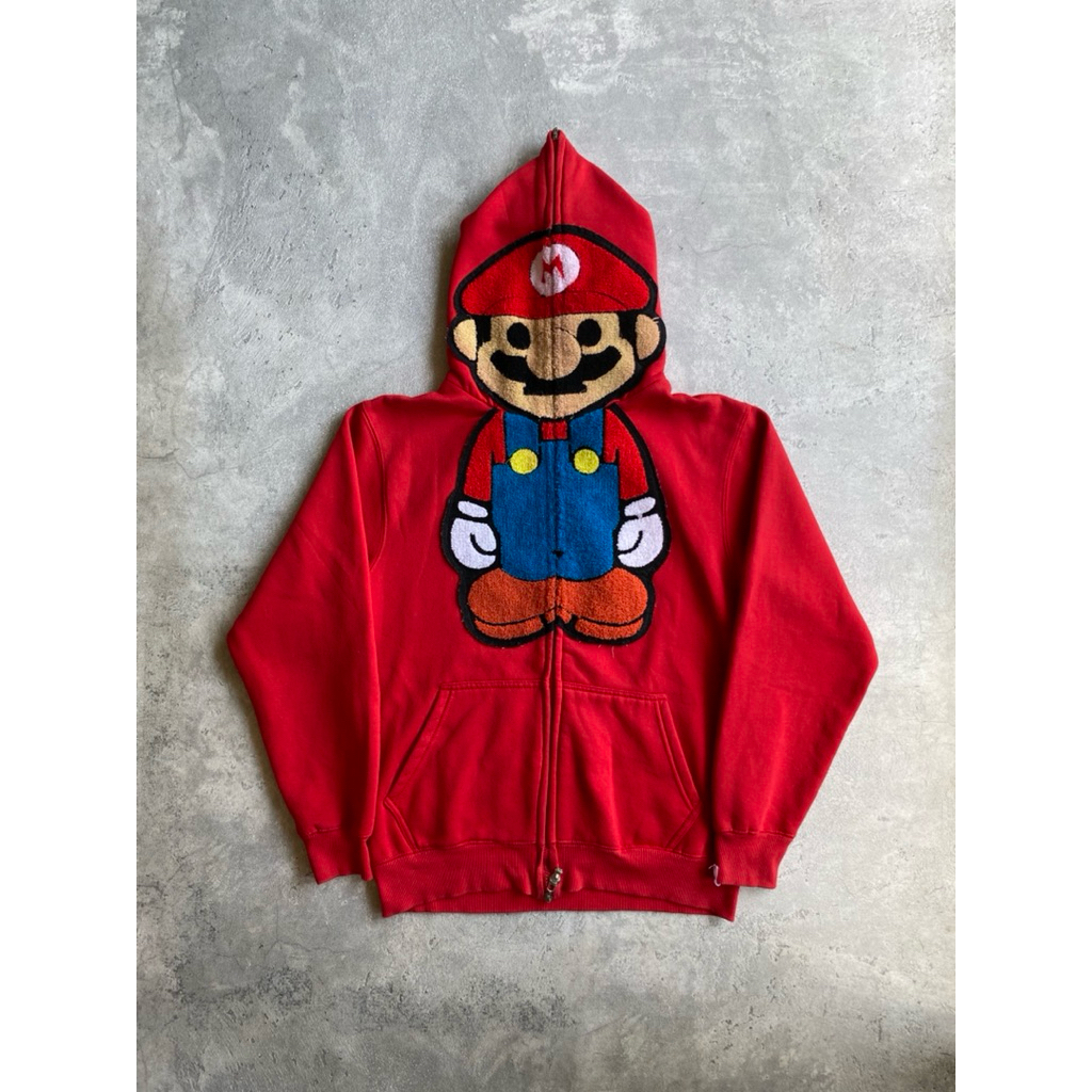 Baby Milo X Super Mario Ziphoodie Size M