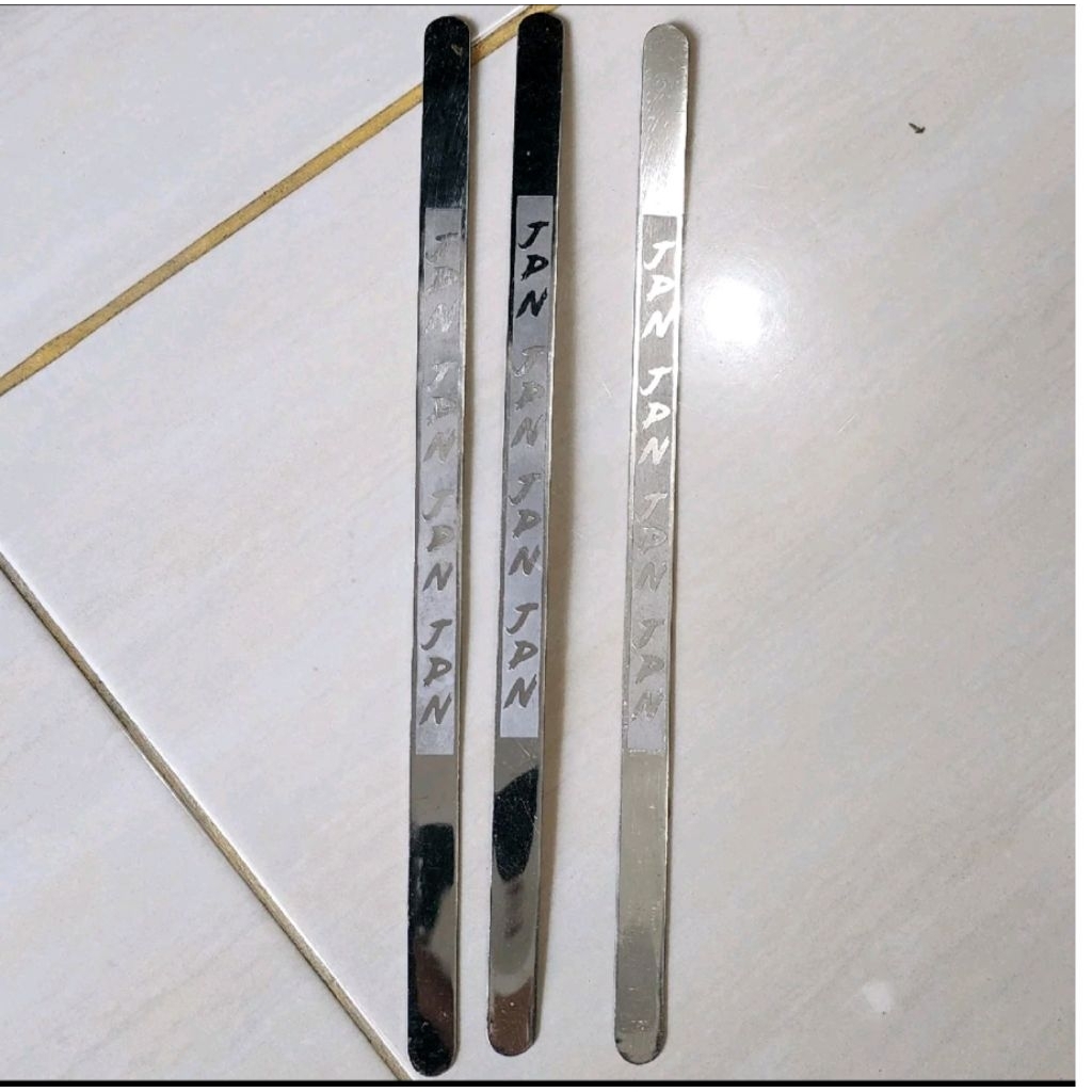 klem sangkar Branjangan Stainless steel panjang 25cm JPN 1 set (3 pcs)