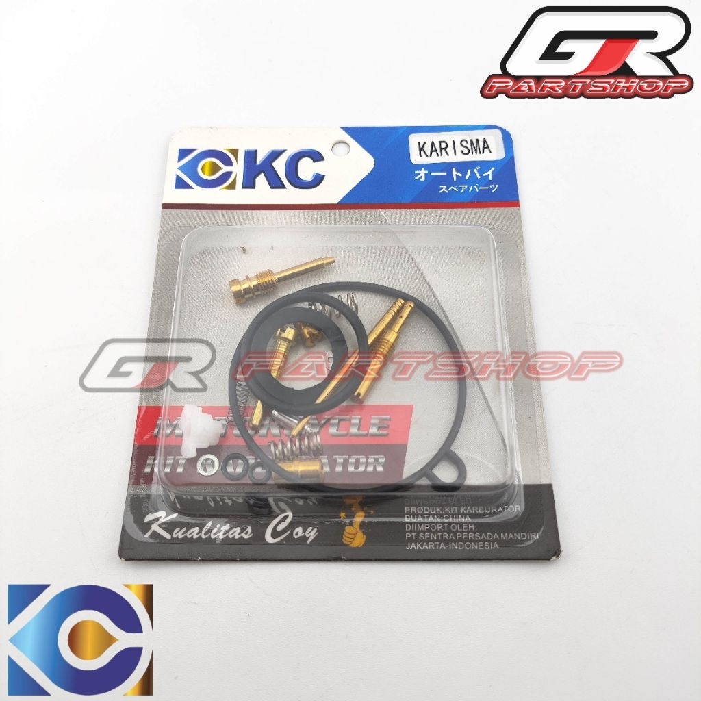 REPARKIT KHARISMA KIRANA SUPRA X 125 OLD NEW MERK KC KARBURATOR KIT CARBURATOR KARBU SPUYER SET PARK