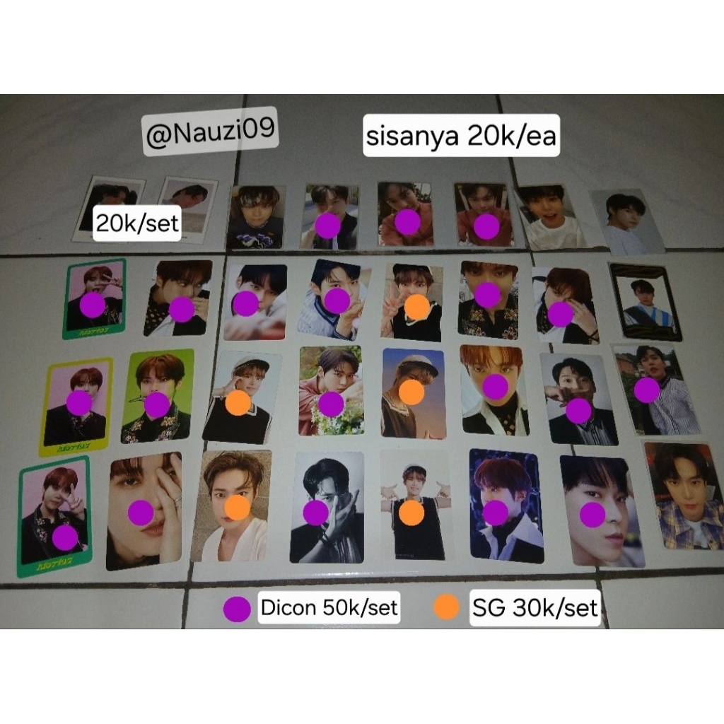 PHOTOCARD ALL ABOUT DOYOUNG NCT 127 SEASON GREETINGS STICKER DICON BAKERY