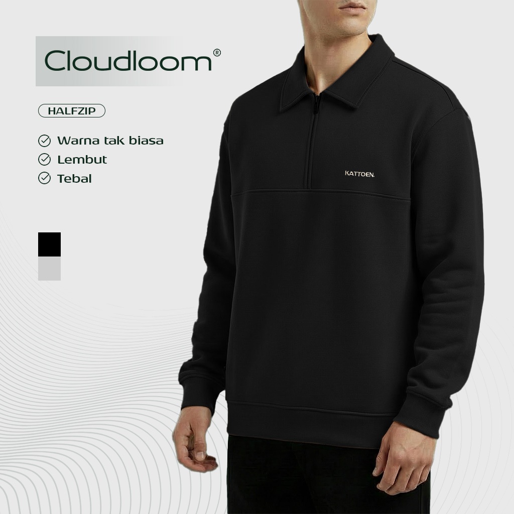 Kattoen - Cloudloom Half Zipper Series I 280 Gsm
