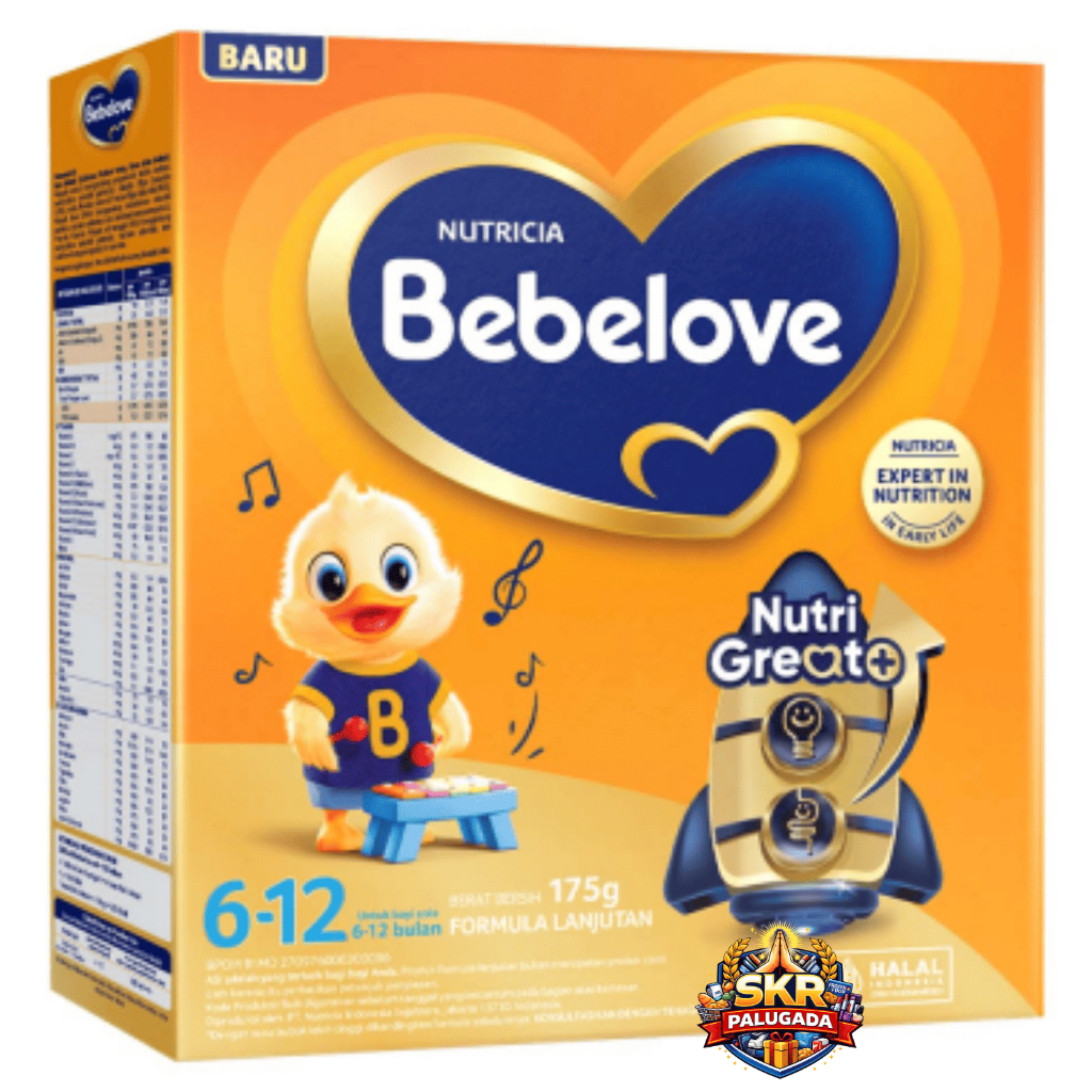 Bebelove Susu Formula Bayi Bubuk 6-12 Bulan 175 g