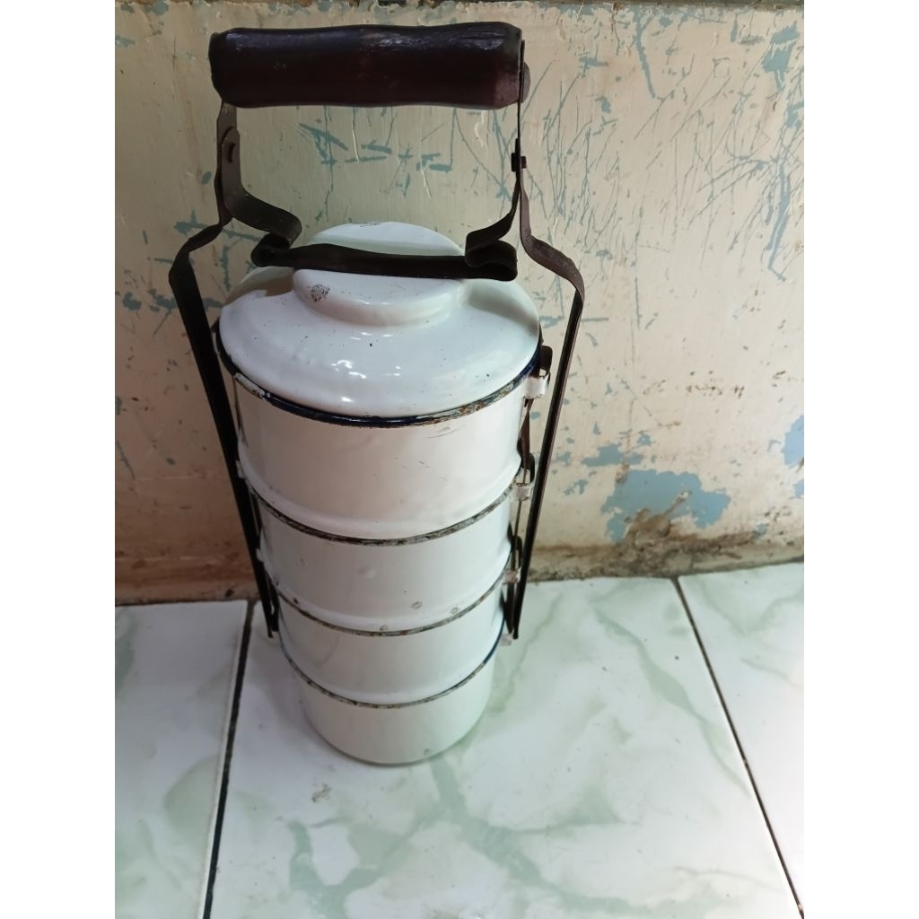 Rantang jadul/rantang enamel