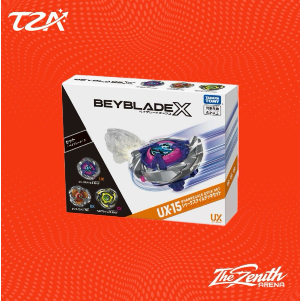 READY UX-15 Beyblade X UX-15 Original Takara Tomy Asia Beycode