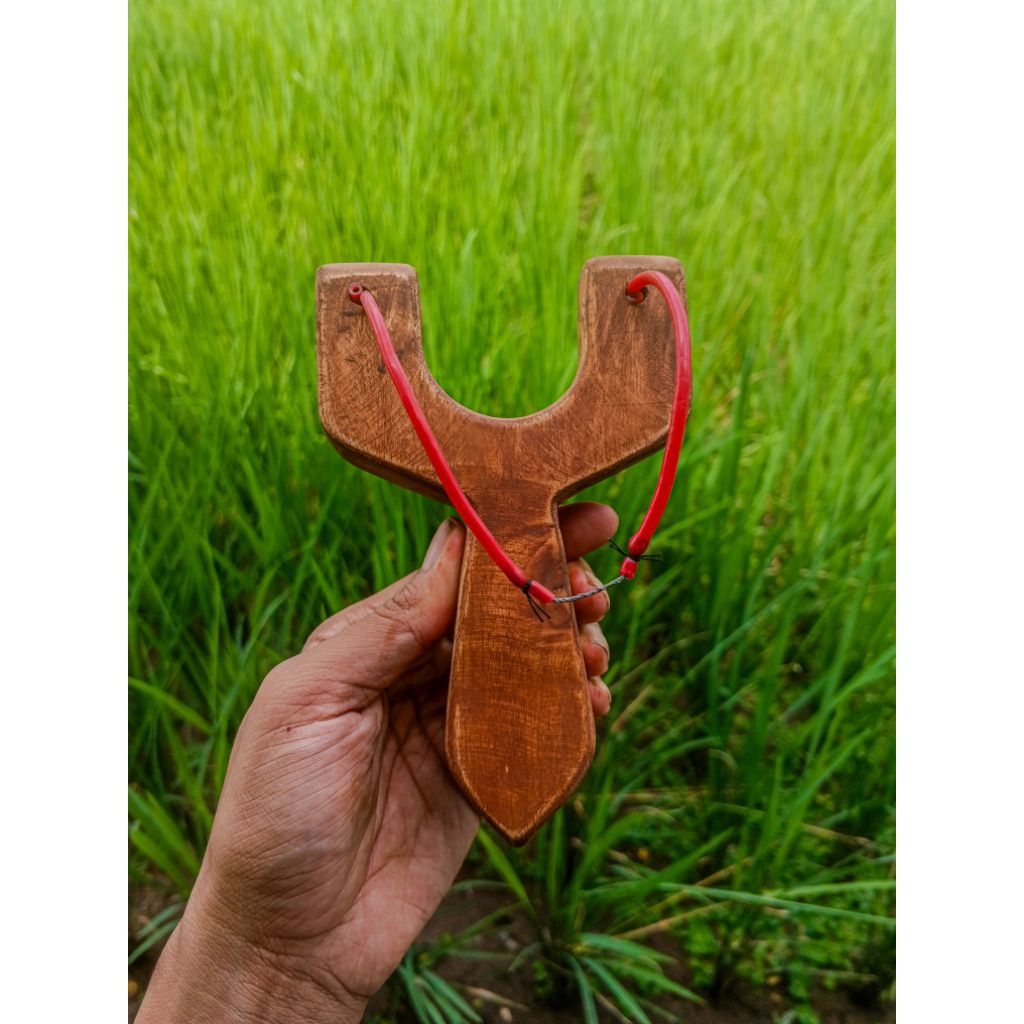 Ketapel Paser Ikan Desain Unik Kerajinan Kayu Untuk Menangkap Ikan