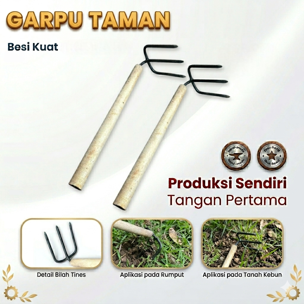 Garukan Tanah | Garukan Sampah | Garukan Taman | Garpu Taman