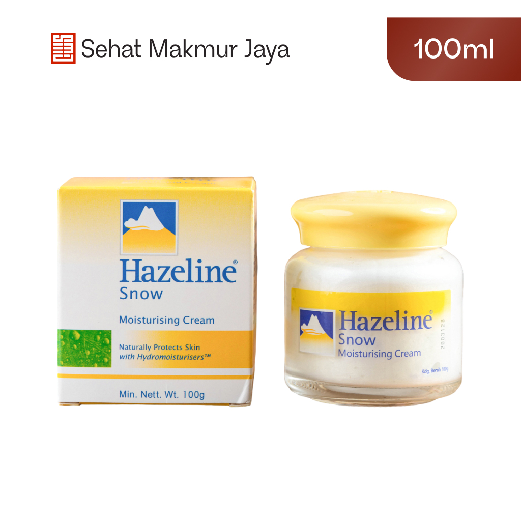 Hazeline Snow Original Moisturizing Cream Isi 100 Gram - Moisturizer Pelembab Wajah