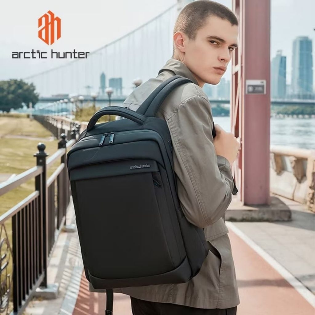 ARCTIC HUNTER - Tas Ransel Kasual Backpack Laptop 15.6 Inch