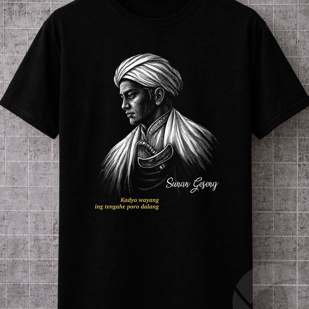 Kaos SUNAN GESENG | Katun Combed 24S