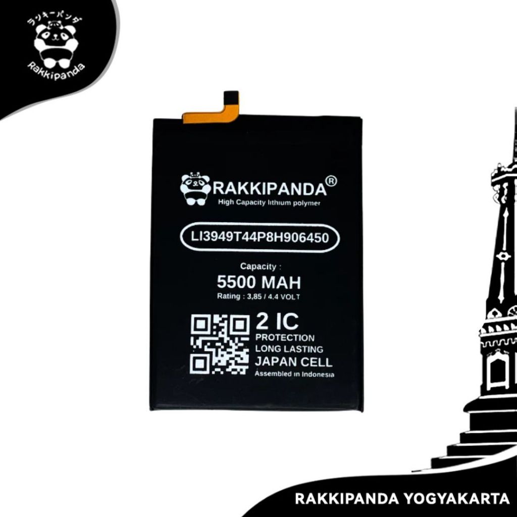 Baterai HP Rakkipanda LI3949T44P8H906450 ZTE Blade A52 / A53 Pro