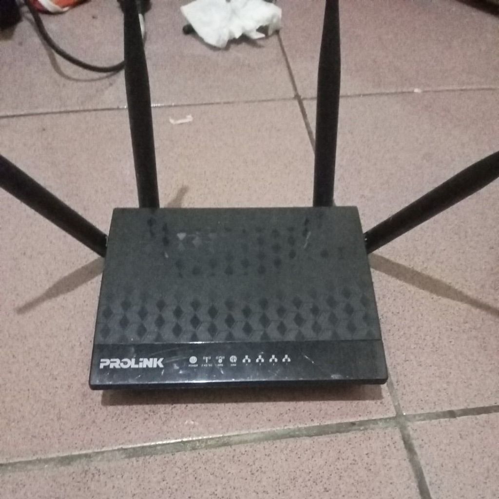Router prolink PRC3801 dualband+adaptor