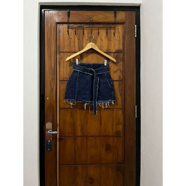 ZARA skort jeans celana rok denim