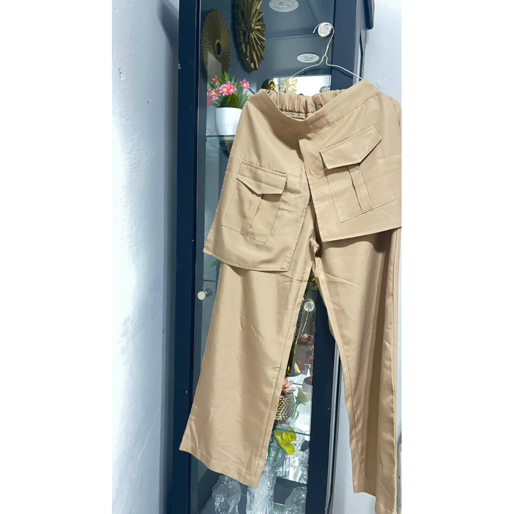 Celana Palazo Pocket Pants Wanita