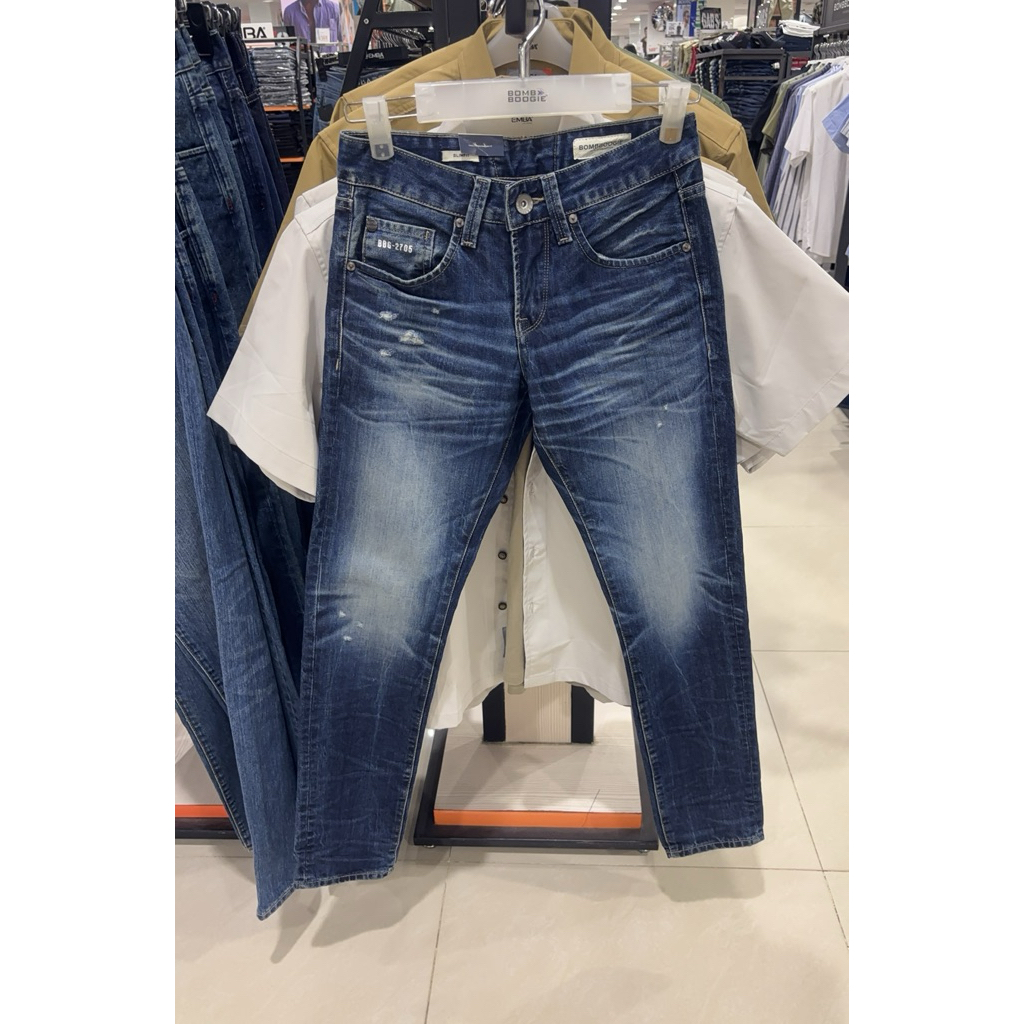 BOMBBOOGIE CELANA JEANS PANJANG PRIA SLIMFIT ORIGINAL