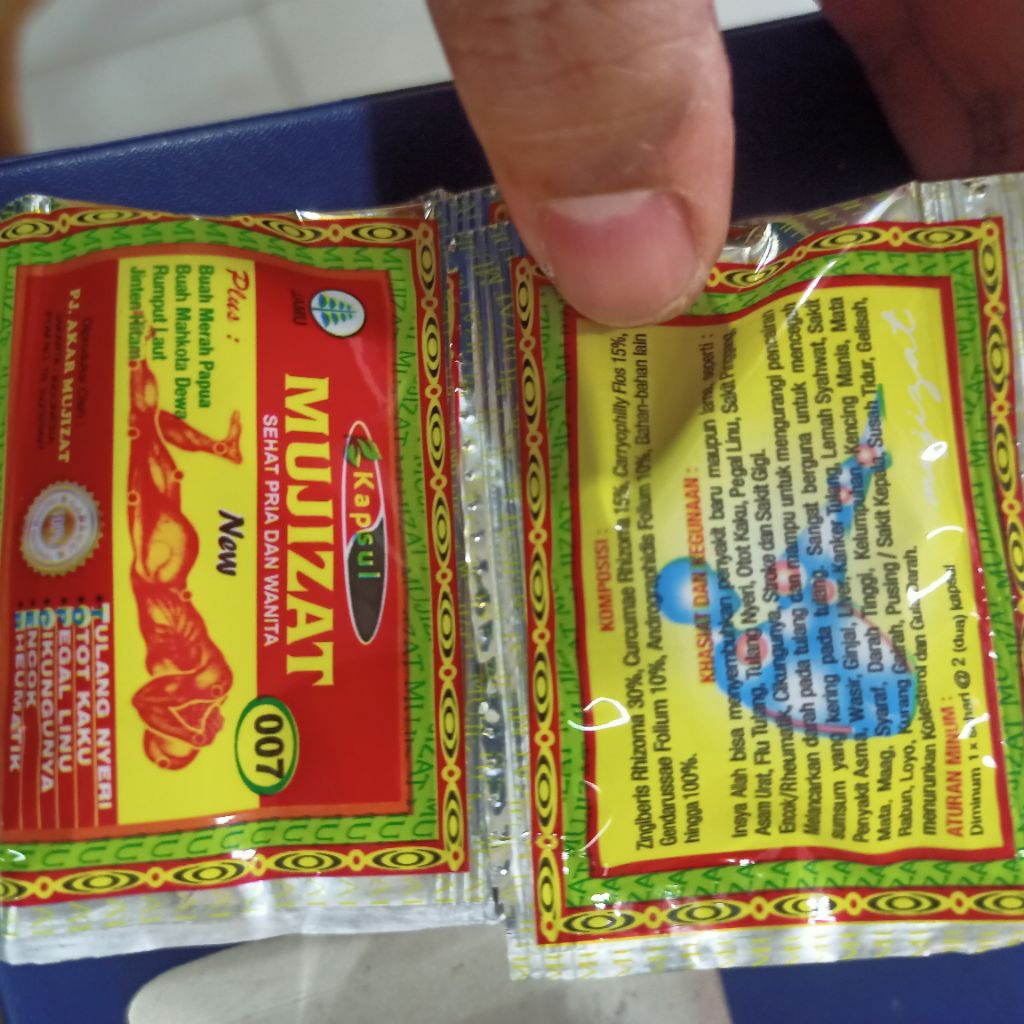 asli original mujizat 007 untuk asam urat dan reamatik