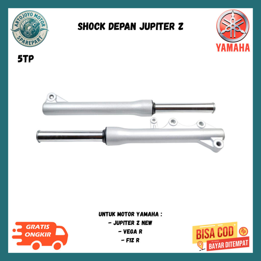 shock depan jupiter z - sok depan motor jupiter z 5TP-F3030-00 ARTOJOYO PART MOTOR
