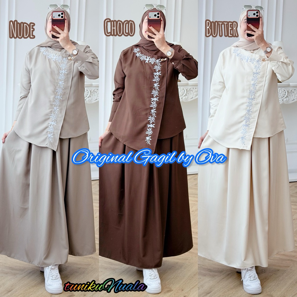 ARSYANA SET ROK PREMIUM ORIGINAL GAGIL BY OVA dan ANAMI  SETROK PREMIUM ORIGINAL GAGIL BY OVA