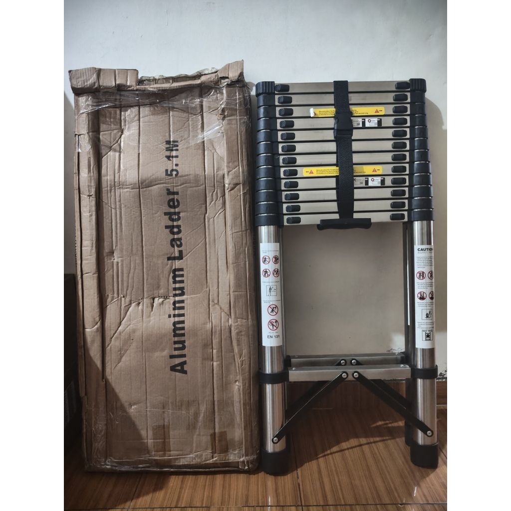 TANGGA TELESKOPIK 5,1 METER