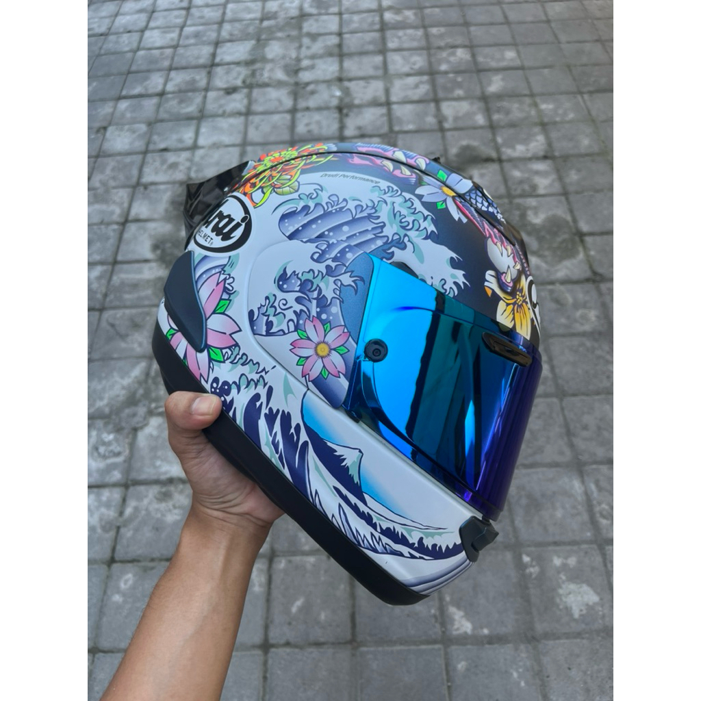 Arai Rx7x Oriental Blue