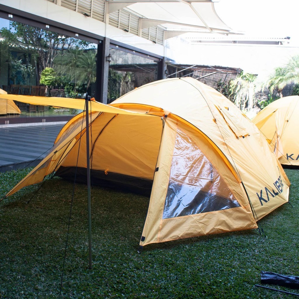 Tenda 5 Orang Kalibre Tent 05 Yellow 950062770 Hiking/Camping/Kemah/Outdoor