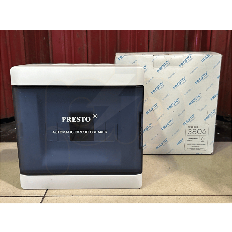 Box MCB PRESTO 6 Modul 3806 - Panel Box MCB Inbow & Outbow (Original)