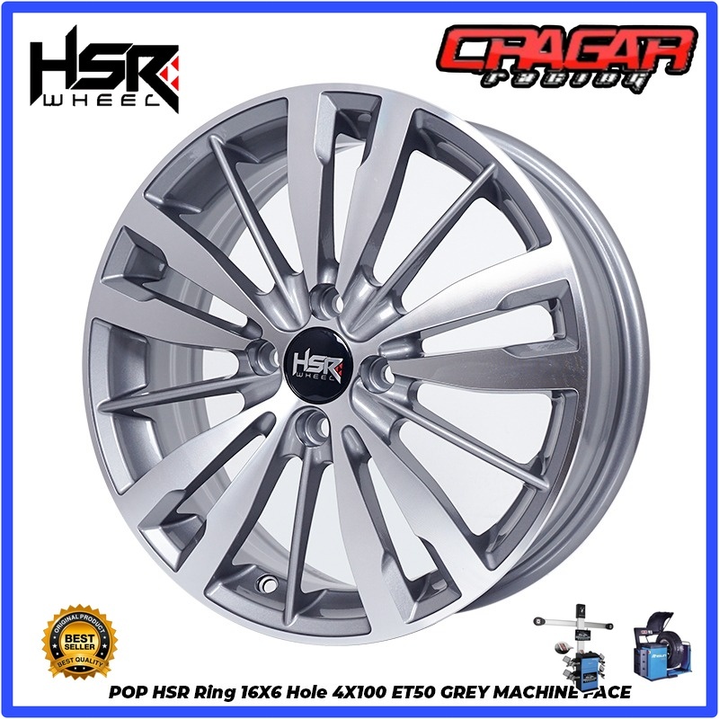 Velg Mobil Oem Jazz Rs R16 Lubang 4 Untuk Jazz Brio Mobilio Freed City Dll - Hsr Pop R16