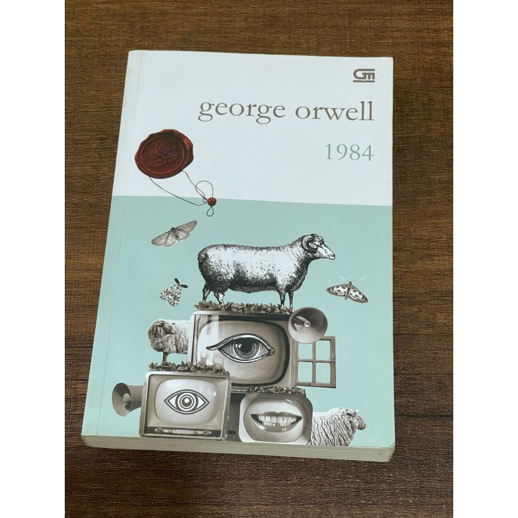 Buku George Orwell 1984 (preloved)