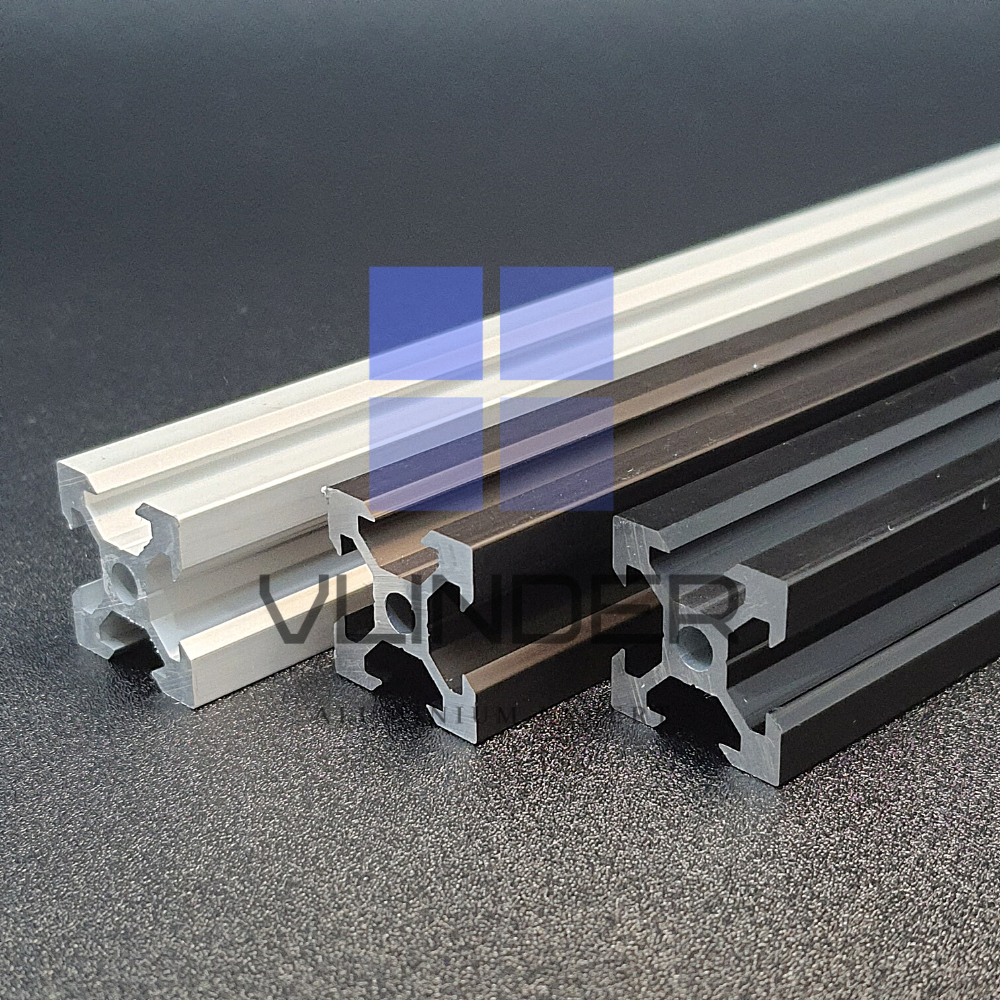 Aluminium Extrusion Profile V Slot 2020 - L. 10 cm