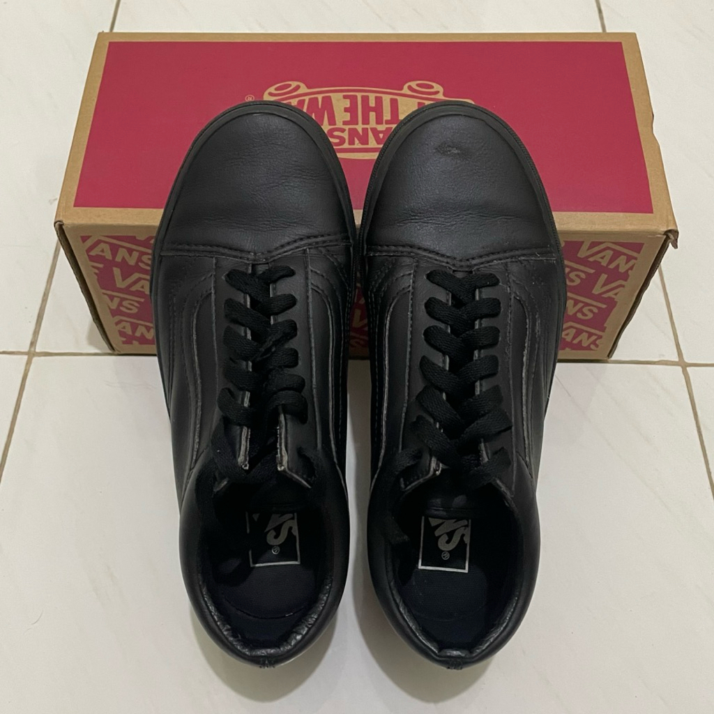 Vans Old Skool Leather Black