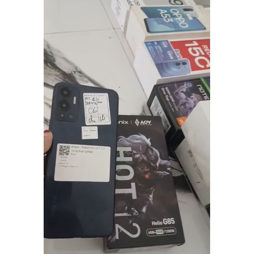 HP INFINIK HOT 12 // RAM 6/128