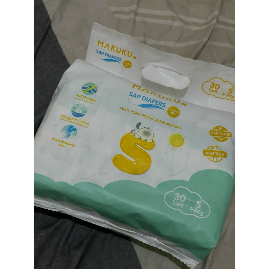 Makuku diapers s 30