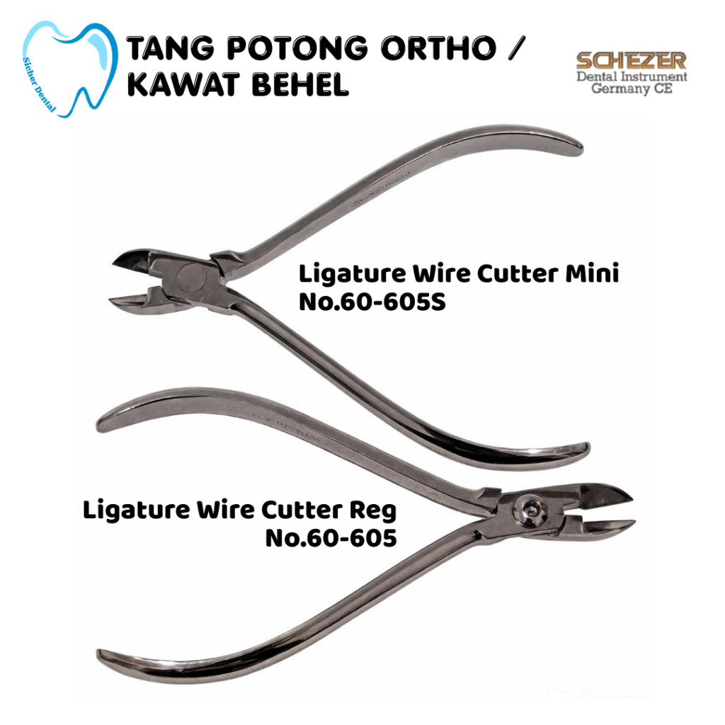 Tang Kawat Behel/Niti Ligature Wire Cutter/Tang Potong Ortho Schezer - Dental Instrument