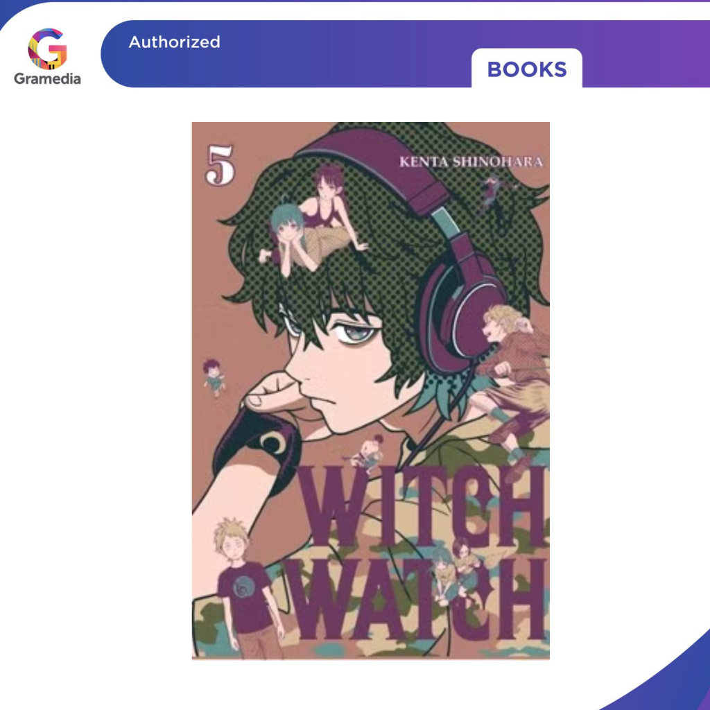 Gramedia Pekanbaru - Witch Watch 5