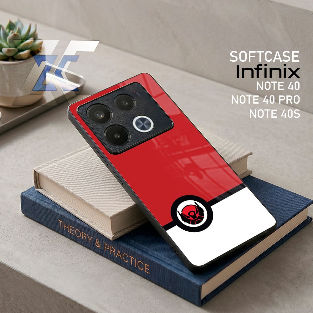 (TB44) Softcase INFINIX NOTE 40 | 40 PRO | Kesing Hp INFINIX | Case anti slip | Motif Bigetron | Kes