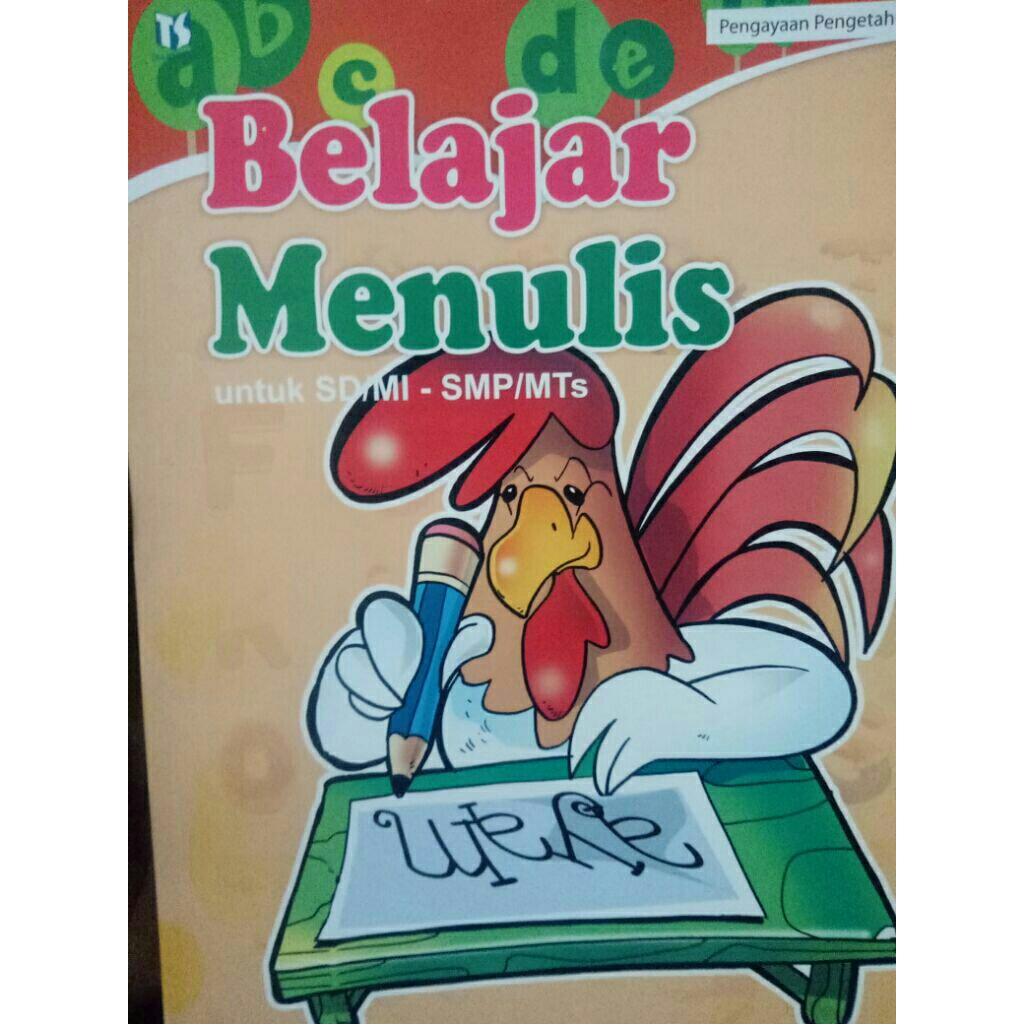 buku cerita belajar menulis