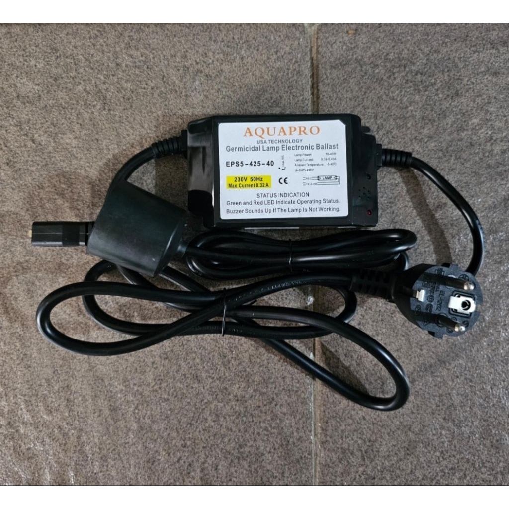 Ballast Lampu UV Import 12GPM Aquapro