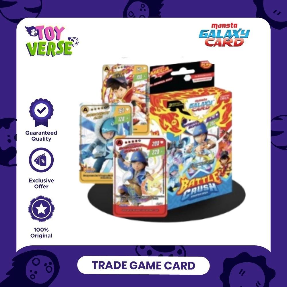 Gramedia Toyverse - Boboiboy Starter Deck Battle Crush