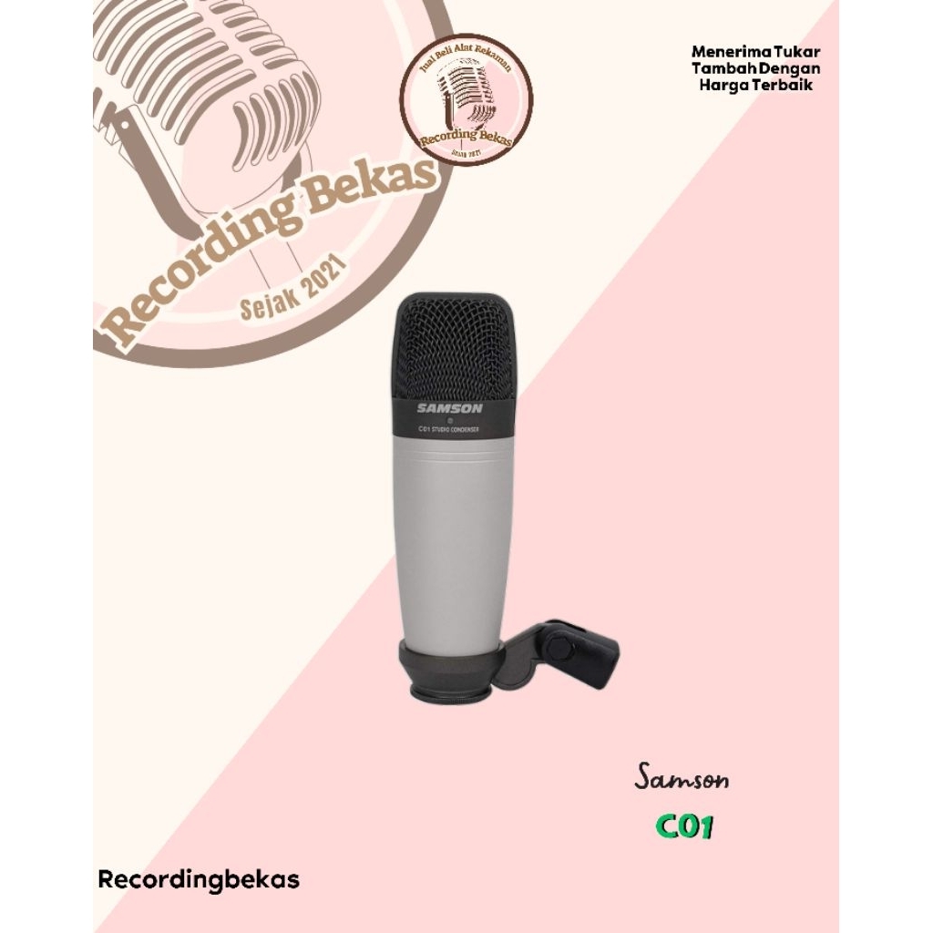 Mic Condenser Samson C01